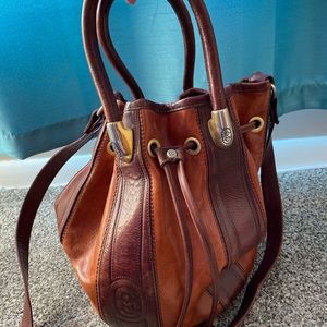 Marino Orlandi Bucket Style leather Handbag